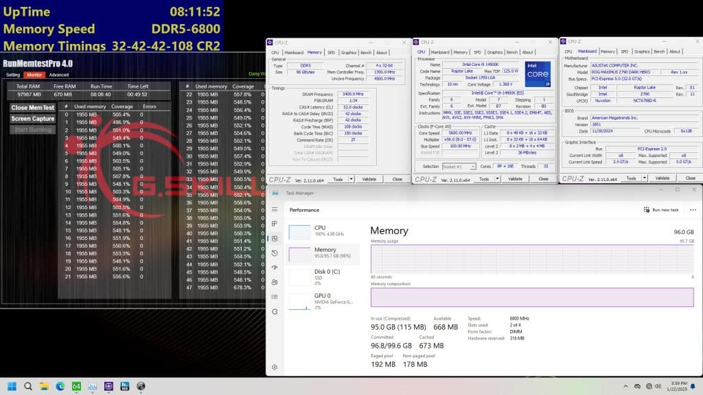 G.Skill представи 16 и 48 GB DDR5 RAM модули с ниска латентност и висока честота