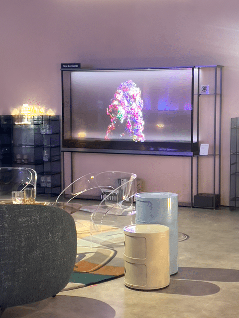 LG показа първия прозрачен безжичен OLED телевизор на CES 2025