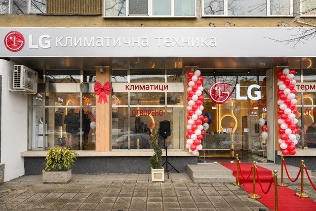 LG откри първия в България ексклузивен магазин за климатична техника и термопомпи