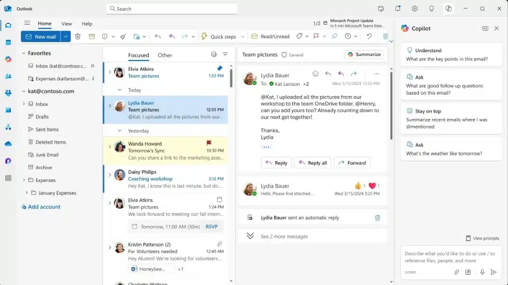 Microsoft принудително инсталира новия Outlook в Windows 10