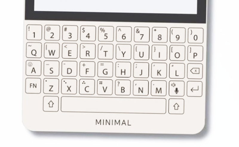 Minimal Phone с физическа QWERTY клавиатура и E-Ink екран вече е в продажба