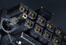 Установено е, че GeForce RTX 5090 загрява захранващите кабели до 150°C за минути