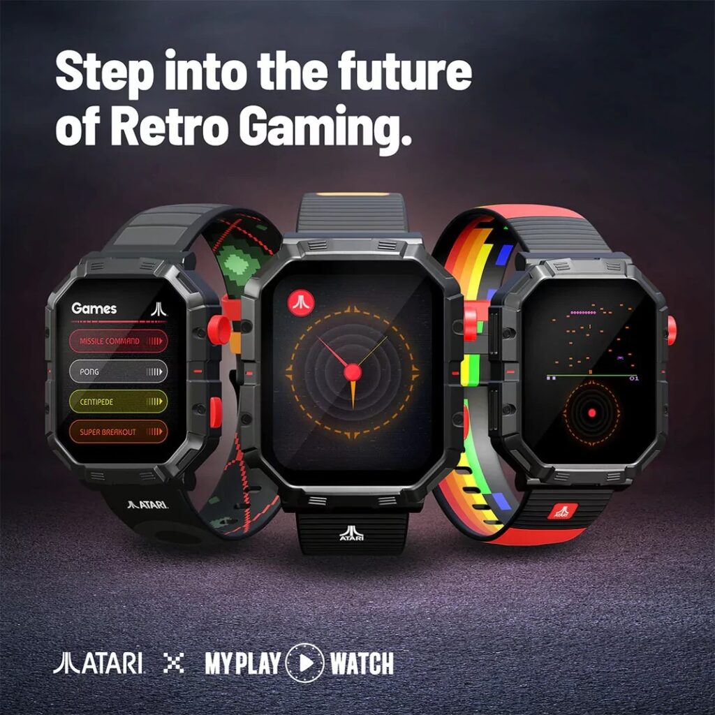 Atari 2600 My Play Watch – нов тип смарт часовник с игри