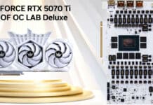 Galax пусна GeForce RTX 5070 Ti HOF OC Lab във версии Deluxe и Deluxe-X за екстремен овърклок