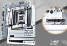 Asus представи TUF GAMING B850-BTF WIFI W — първата AMD B850 базирана дънна платка със захранващи конектори от обратната страна