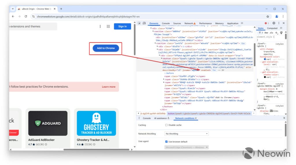 Google изключи адблокера uBlock в Chrome, но все още можете да го активирате – ето как