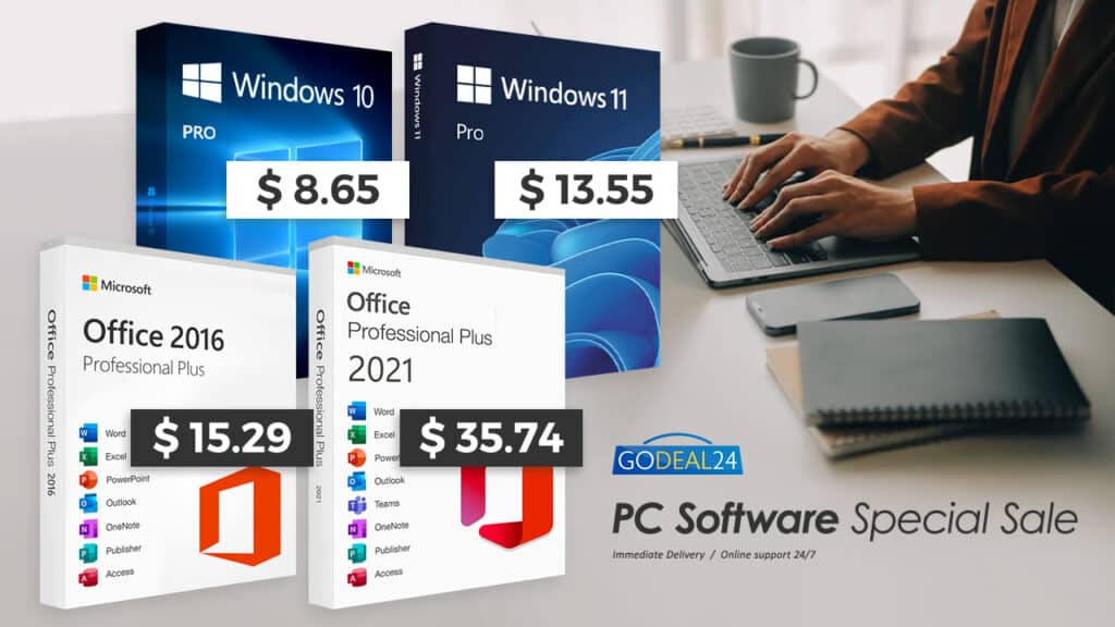 Остава една седмица! Пожизненият Microsoft Office Pro 2021 струва само ,74 и Windows 11 Pro само за ,55!