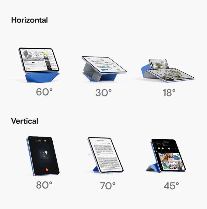 Компанията Moft представи уникален калъф за iPad, който се сгъва като оригами