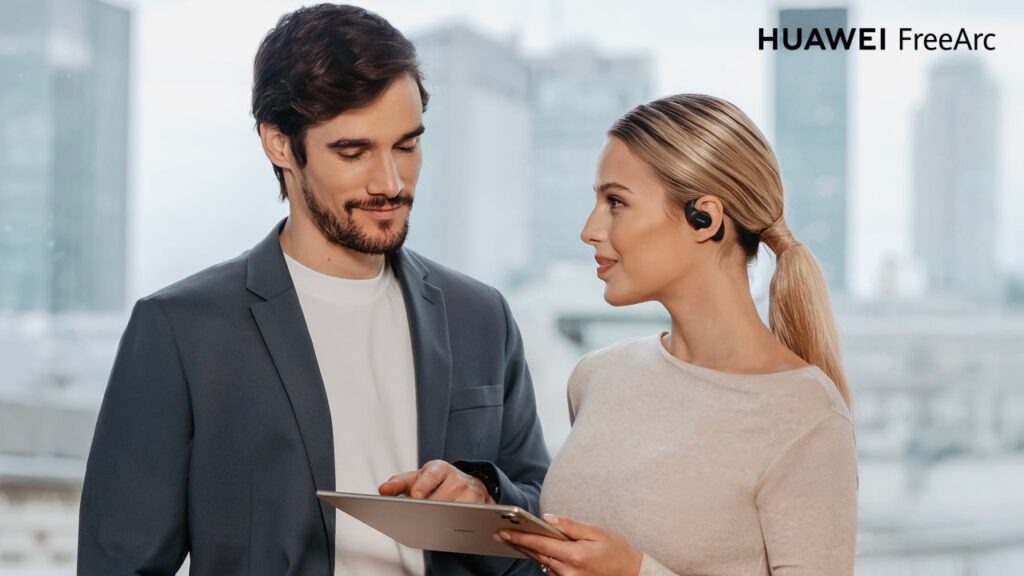 Слушалките от отворен тип HUAWEI FreeArc допълват все по-богатото портфолио безжични слушалки на марката на българския пазар