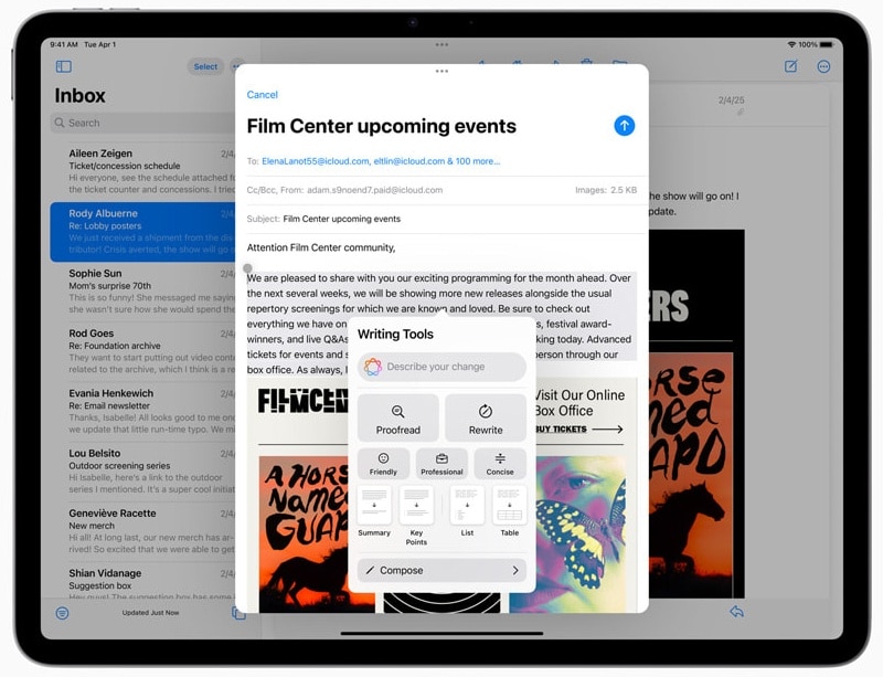 Apple представи обновен, идеално балансиран iPad Air, базиран на чипа M3