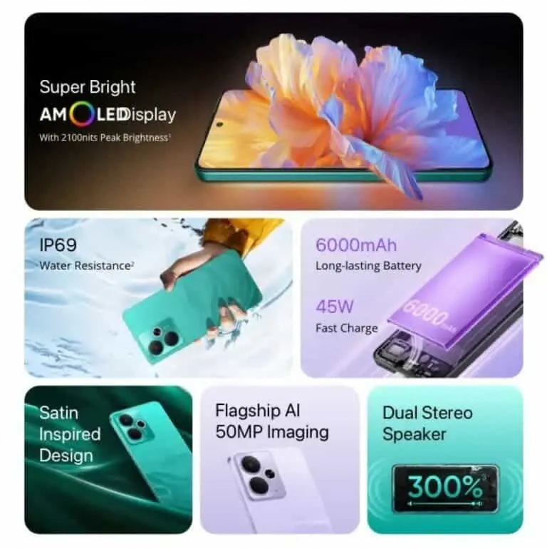 Realme 14T: мощна батерия, бърз чип и AMOLED дисплей