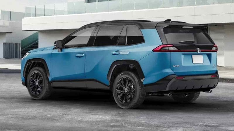 Обновеният Toyota RAV4 бе забелязан на нови рендери