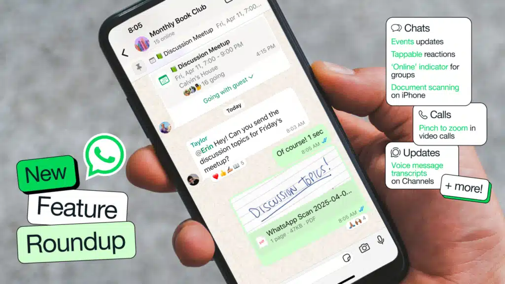 WhatsApp пусна основна актуализация: какви функции са получили потребителите