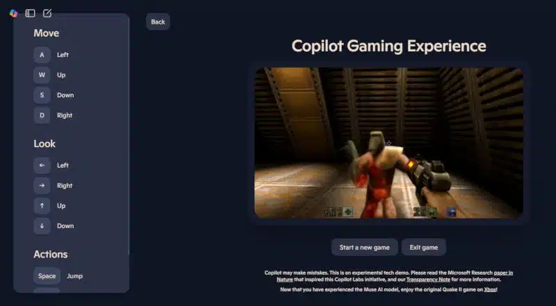 Microsoft пусна Quake II чрез генеративен изкуствен интелект