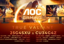 AOC GAMING предефинира съотношението цена/производителност с два нови дисплея за електронните спортове: ултраширок 240 Hz и светкавичен 310 Hz