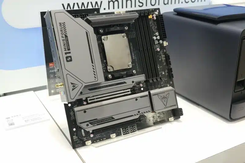 Minisforum представи дънната платка DeskMini F1FGM с вграден 16-ядрен Ryzen 9 9955HX