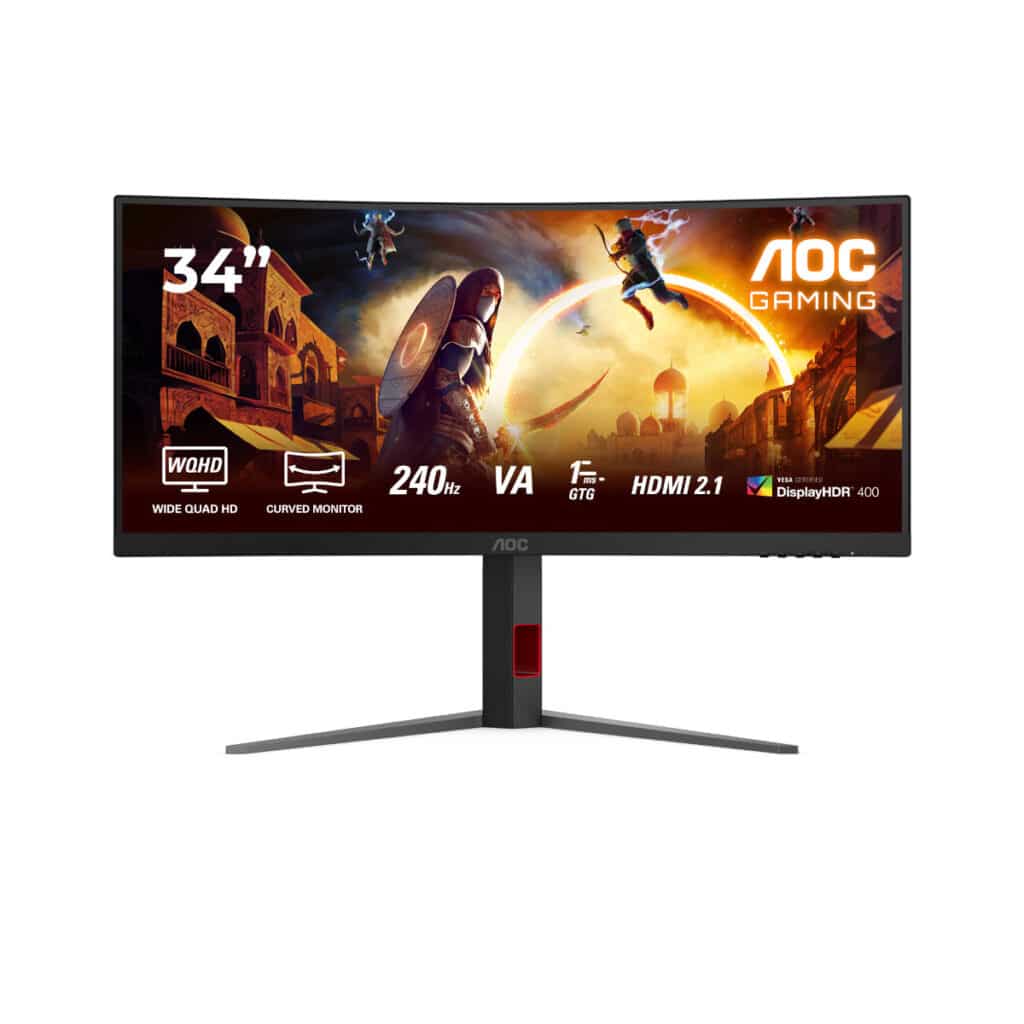 AOC GAMING предефинира съотношението цена/производителност с два нови дисплея за електронните спортове: ултраширок 240 Hz и светкавичен 310 Hz