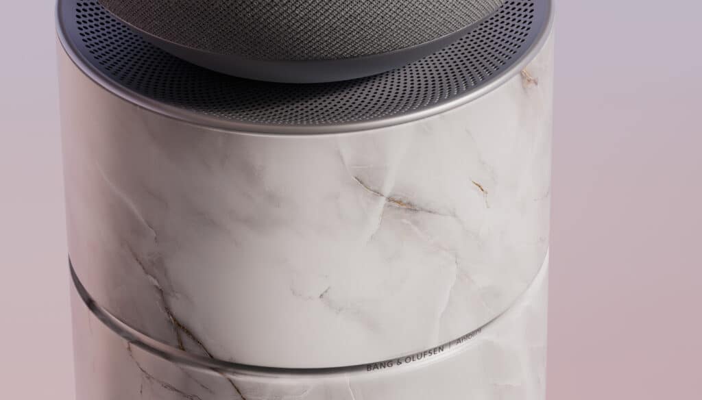 Акустично съвършенство: Bang & Olufsen представи „каменната“ тонколона Beosound Balance Natura