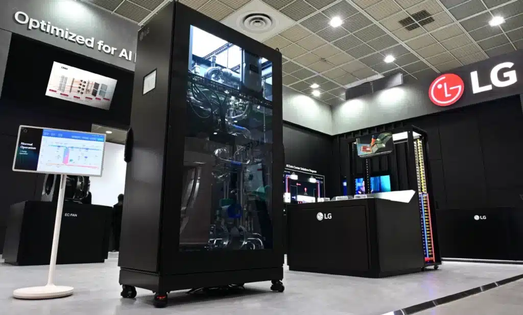 LG представи нови охладителни системи за AI центрове за данни