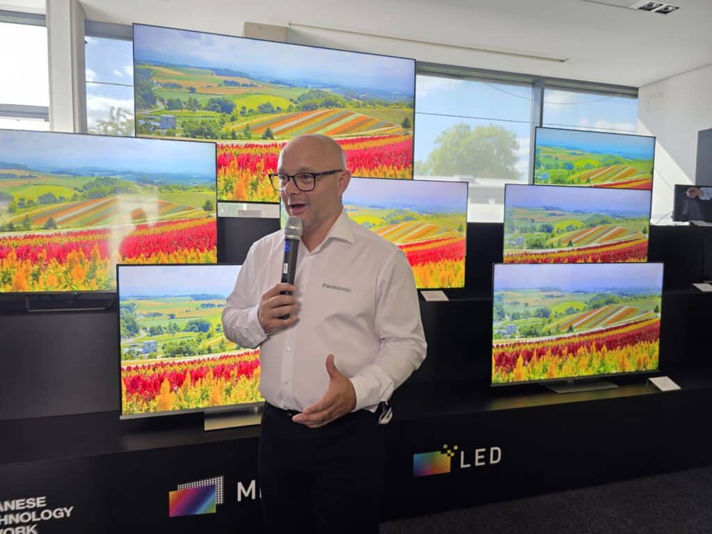Panasonic представи новите си OLED и LED телевизори за 2025 г. на специално събитие в Германия