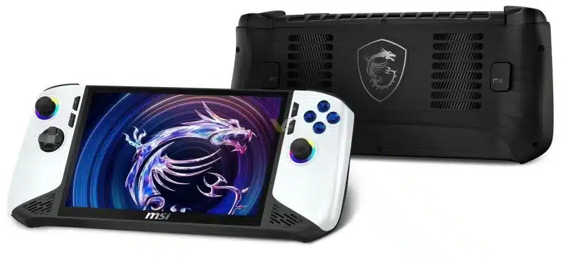 MSI пусна нова версия на своята геймърска конзола Claw 8 AI+ в бял корпус и с до 2TB памет за €1100