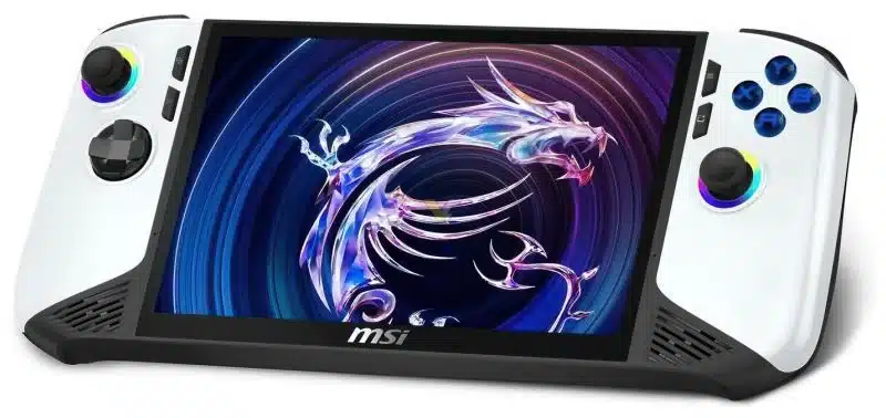 MSI пусна нова версия на своята геймърска конзола Claw 8 AI+ в бял корпус и с до 2TB памет за €1100