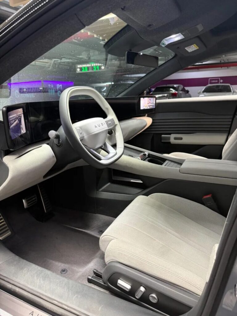 Китайските дилъри вече започнаха да показват новия електромобил AUDI E5