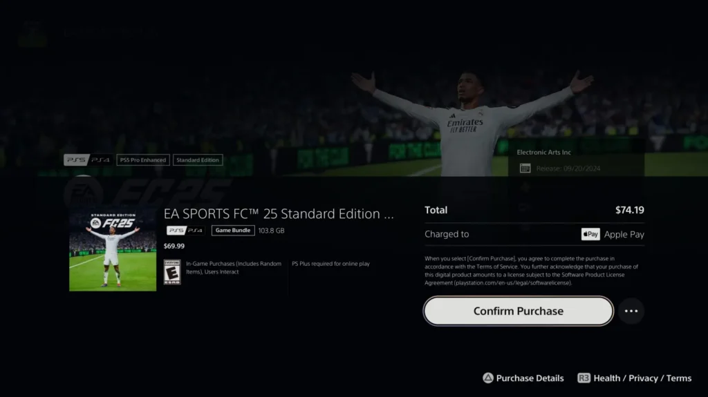PlayStation 5 вече поддържа плащане чрез Apple Pay