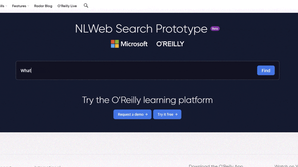 Microsoft представи NLWeb – отворен протокол за внедряване на AI търсене в уебсайтове