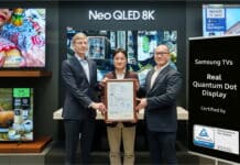 Телевизорите QLED на Samsung със сертификат за ‘Real Quantum Dot Display’ технология от TÜV Rheinland