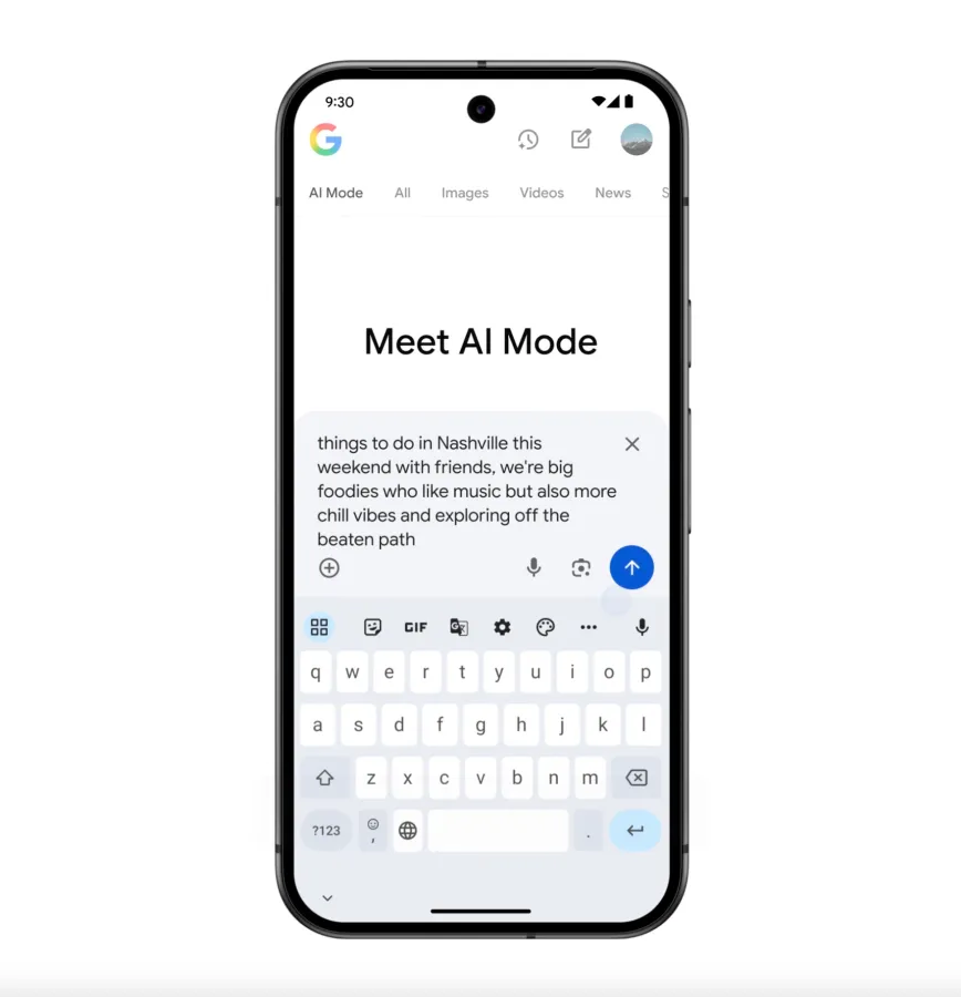 Google обяви старта на AI търсенето на бъдещето с анализ на данни, графики и 3D извадки