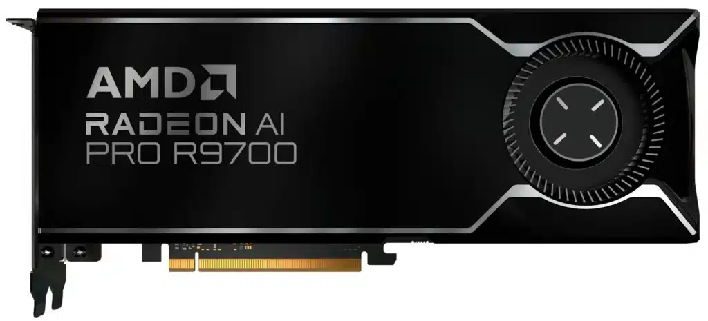 AMD представи професионалната видеокарта Radeon AI Pro R9700 с 32GB памет