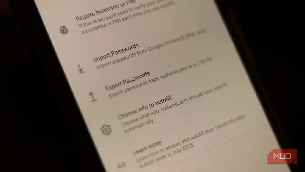Експортирайте паролите си от Microsoft Authenticator, преди да бъдат изтрити