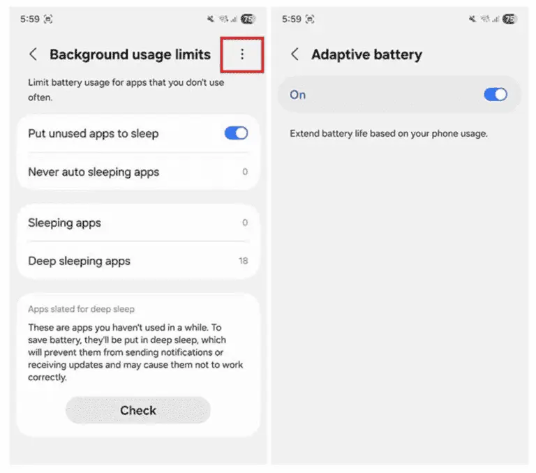 Трябва да активирате тези 2 скрити настройки на батерията в своя Samsung Galaxy