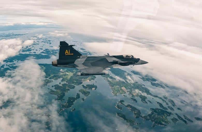 Gripen, управляван от AI, влезе в симулиран бой с пилотиран изтребител