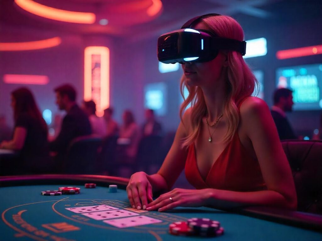 Как VR-технологията променя изживяването при онлайн-казино игрите?