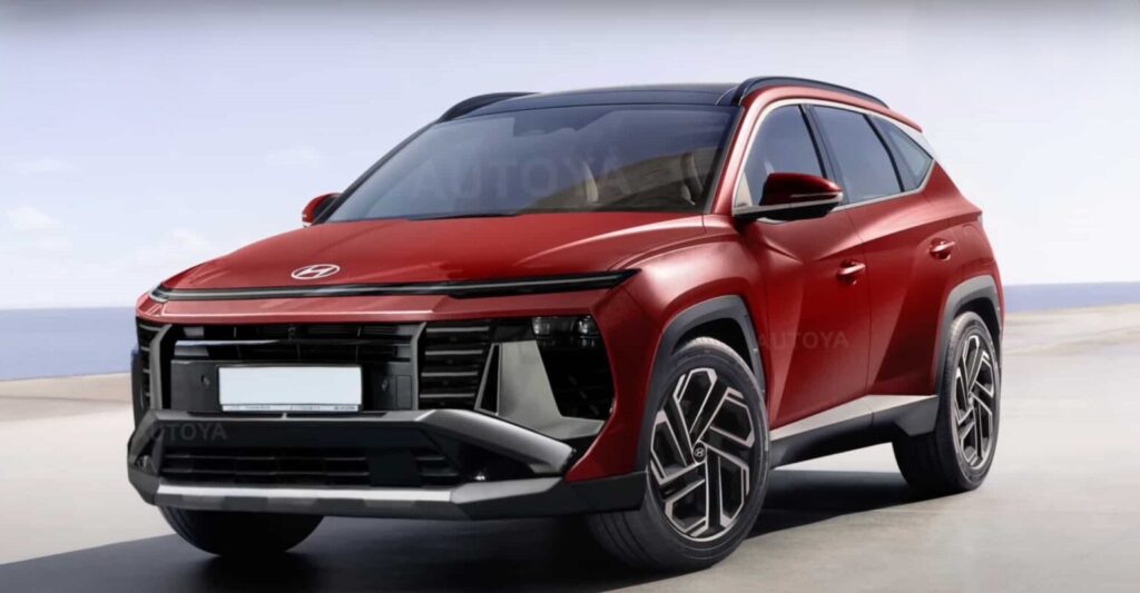 Новият кросоувър Hyundai Tucson може да се промени до неузнаваемост