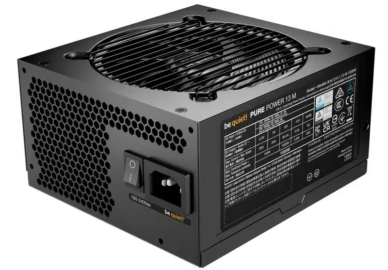 Be quiet! представи серията от захранвания Pure Power 13 M — до 1000 W и „златна“ ефективност