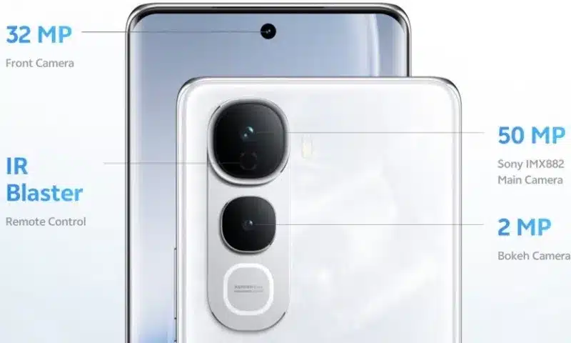 Представен е смартфонът Vivo Y400 Pro със 120Hz извит AMOLED дисплей и чип Dimensity 7300 за 0