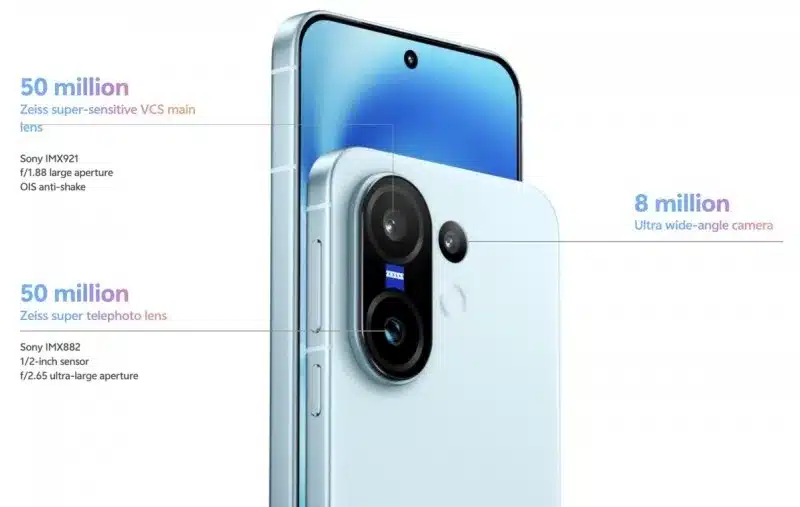 Представен е Vivo X200 FE – компактен флагман с 6500 mAh батерия и дизайн в стил iPhone