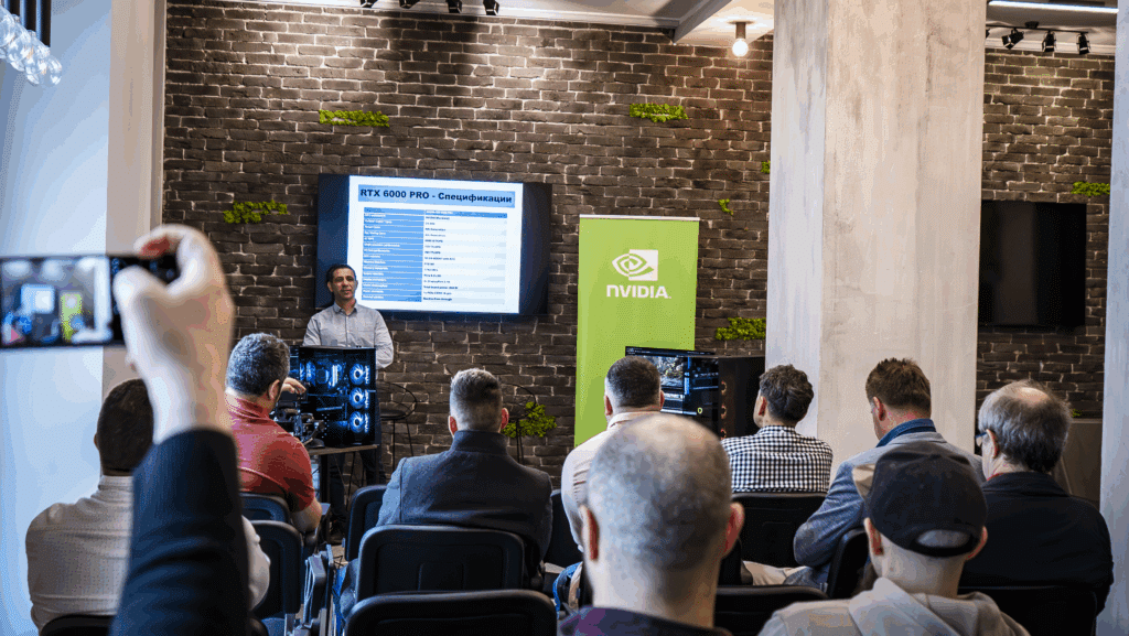 PNY представи в България най-мощната професионална видеокарта NVIDIA RTX 6000 Pro