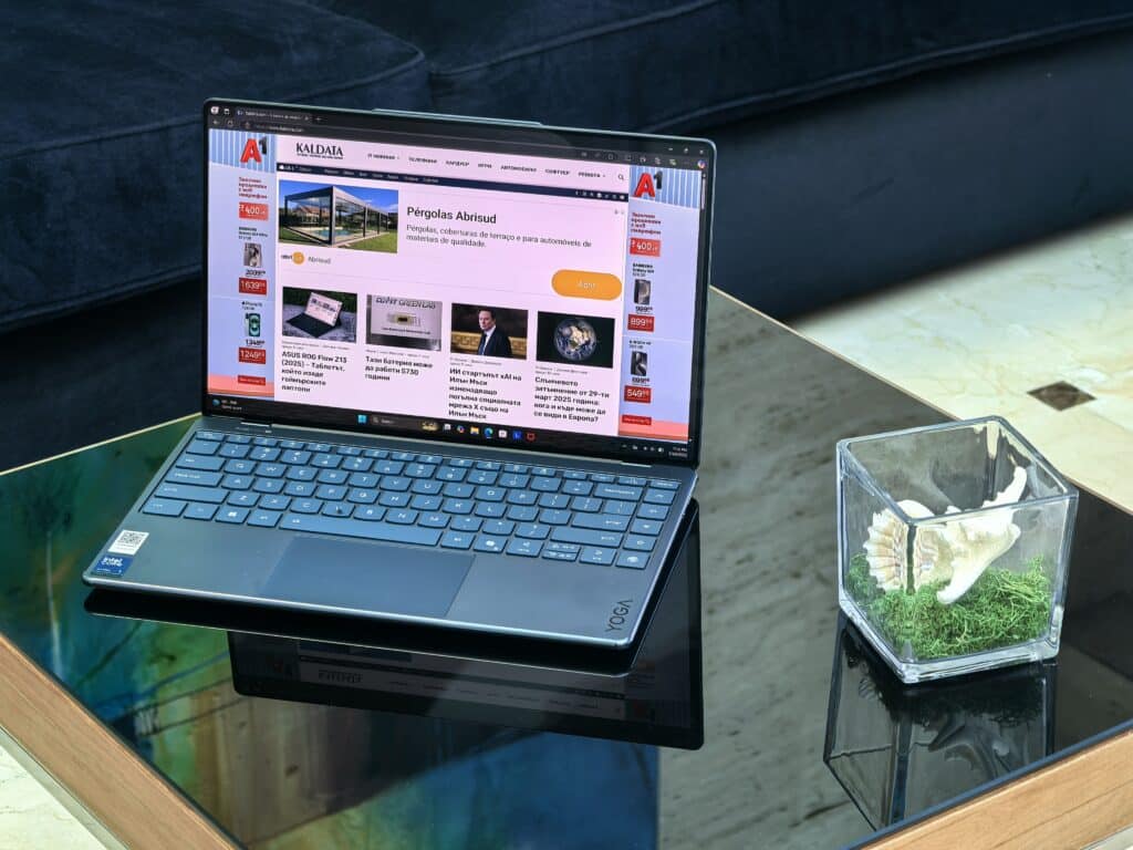 Lenovo Yoga Slim 9 14ILL10: Най-елегантният начин да си продуктивен