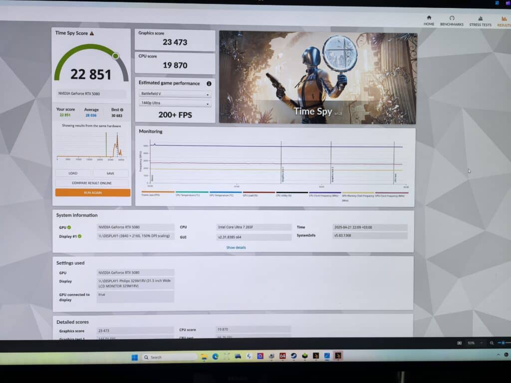 MSI RTX 5080 Vanguard – Звярът, който не реве. Само побеждава