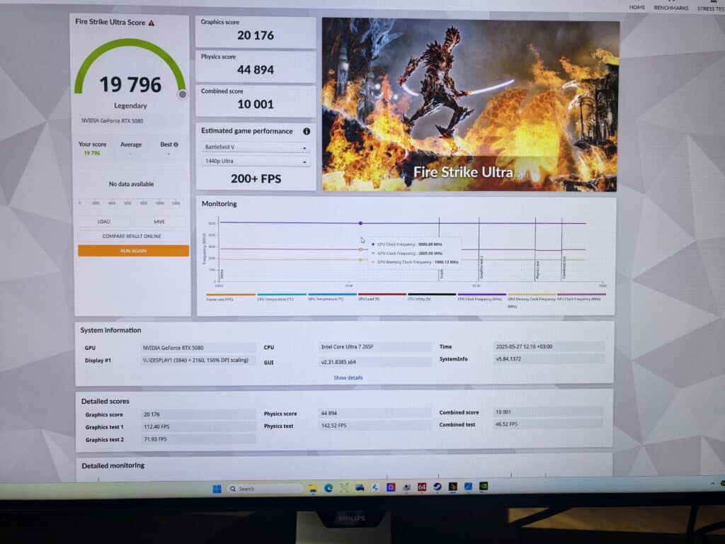 MSI RTX 5080 Vanguard – Звярът, който не реве. Само побеждава