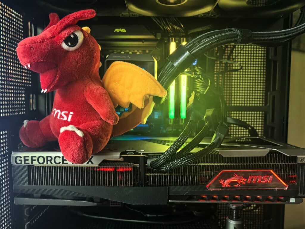 MSI RTX 5080 Vanguard – Звярът, който не реве. Само побеждава