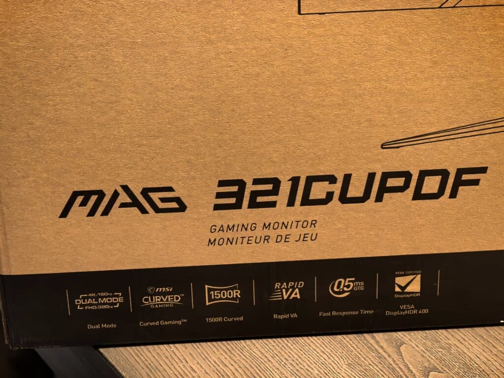 MSI MAG 321CUPDF: Геймърският портал към два свята – 4K реализъм и 320Hz скорост