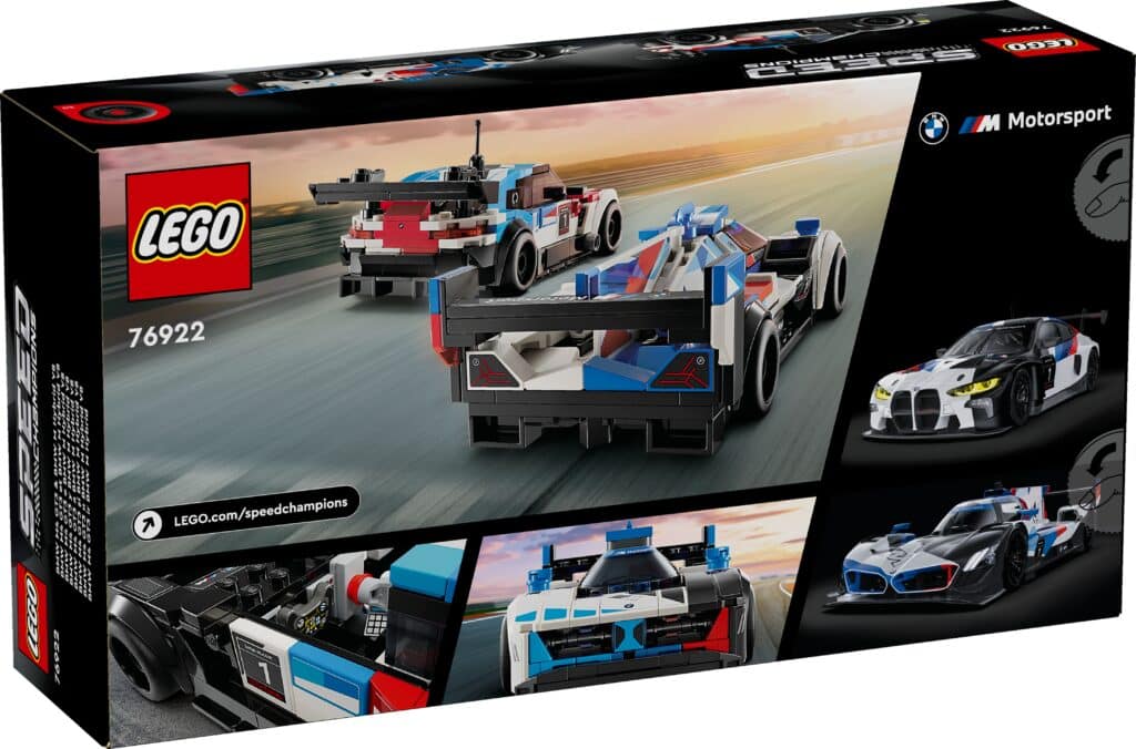 „Технология от тухлички“: LEGO Speed Champions 76922 e страст за фенове на BMW и инженерството