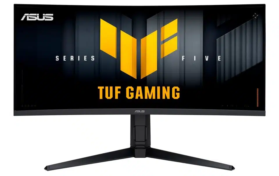 Asus представи серията геймърски монитори TUF Gaming Five: до 34″, до 300 Hz и до WQHD