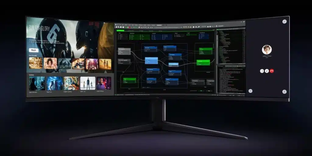 TCL пусна 57-инчов геймърски монитор с 8K2K резолюция и 120Hz честота на опресняване