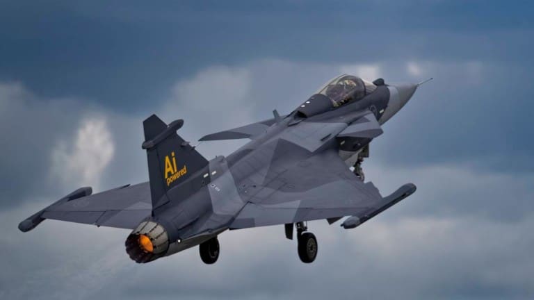 Gripen, управляван от AI, влезе в симулиран бой с пилотиран изтребител